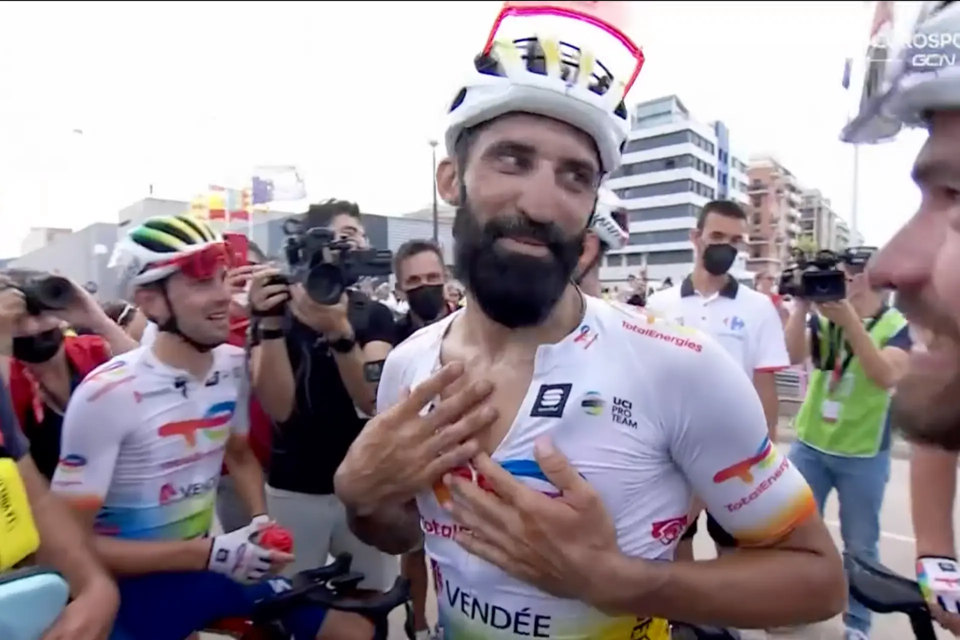 Stage winner and lead-out Geoffrey Soupe surprises even himself: "Today was actually for Dries van Gestel"