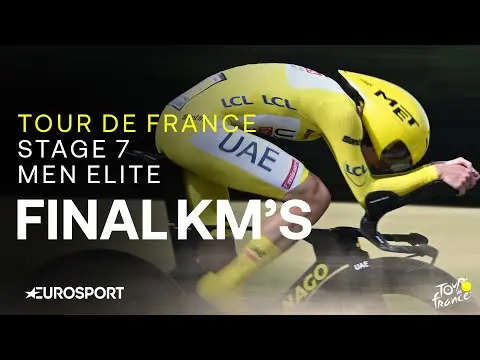 🎥 Summary stage 7 Tour de France: Evenepoel steals the show with victory in first-ever Tour de France time trial