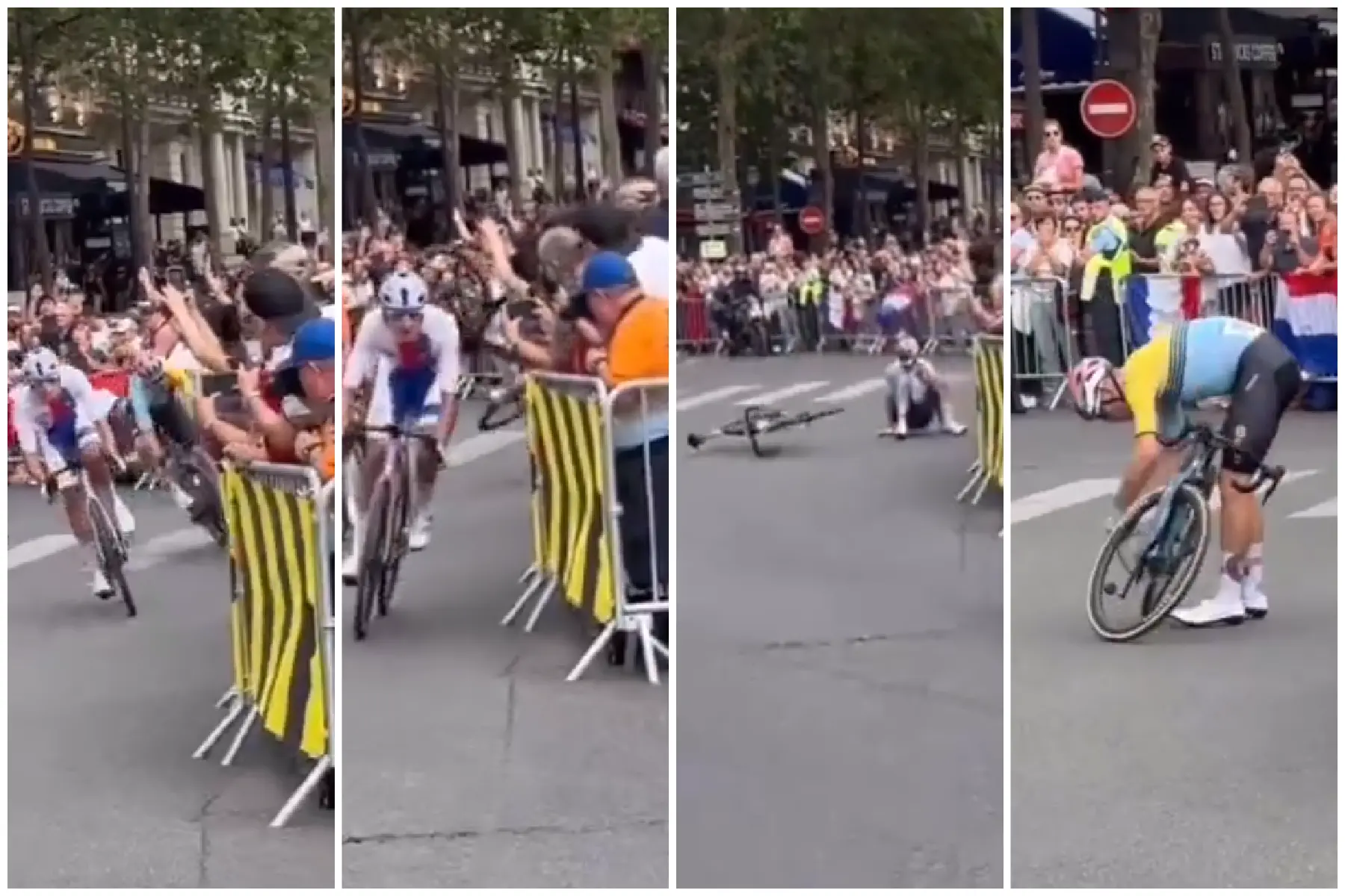 🎥 Van Aert deserves statue in Evenepoel's home, but unshown crash in finale ruins own medal