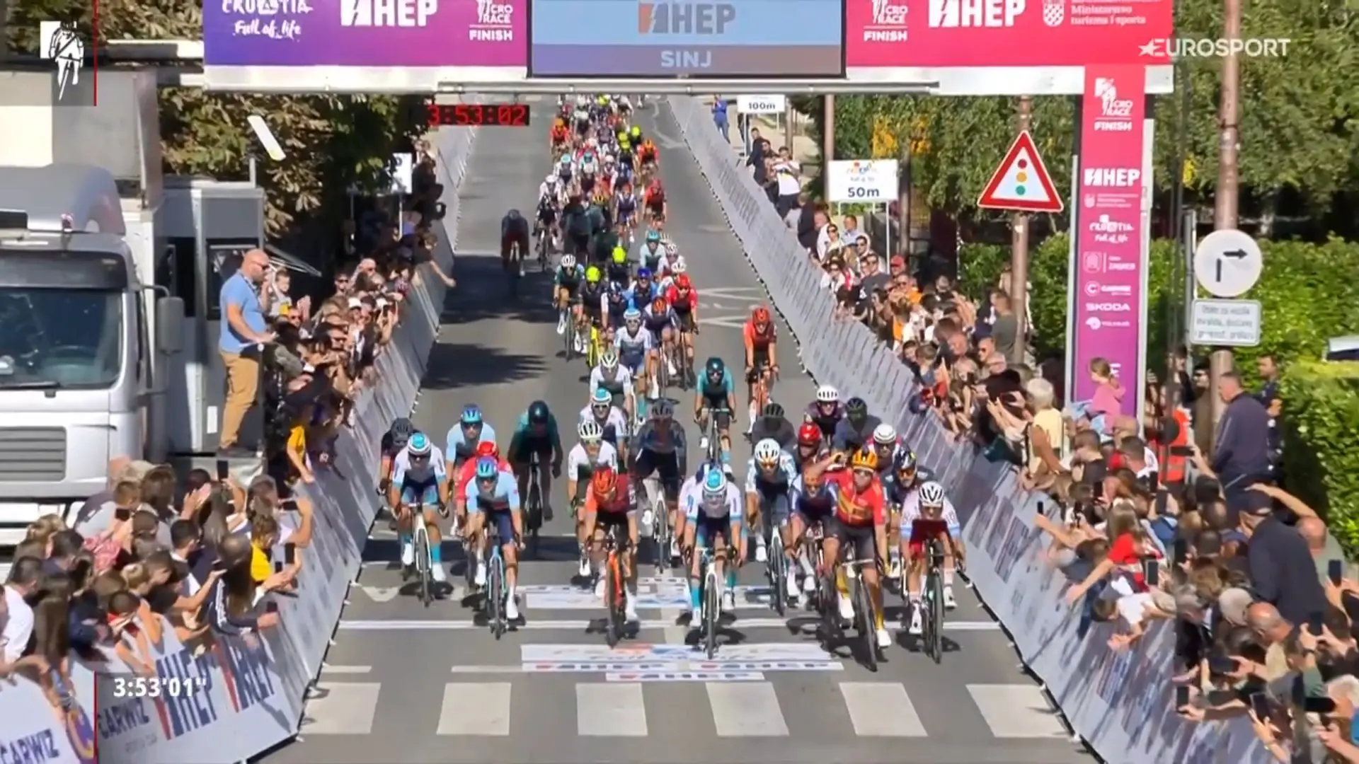 Kristoff the strongest in bunch sprint at CRO Race, seventh victory of the year for the powerful Norwegian