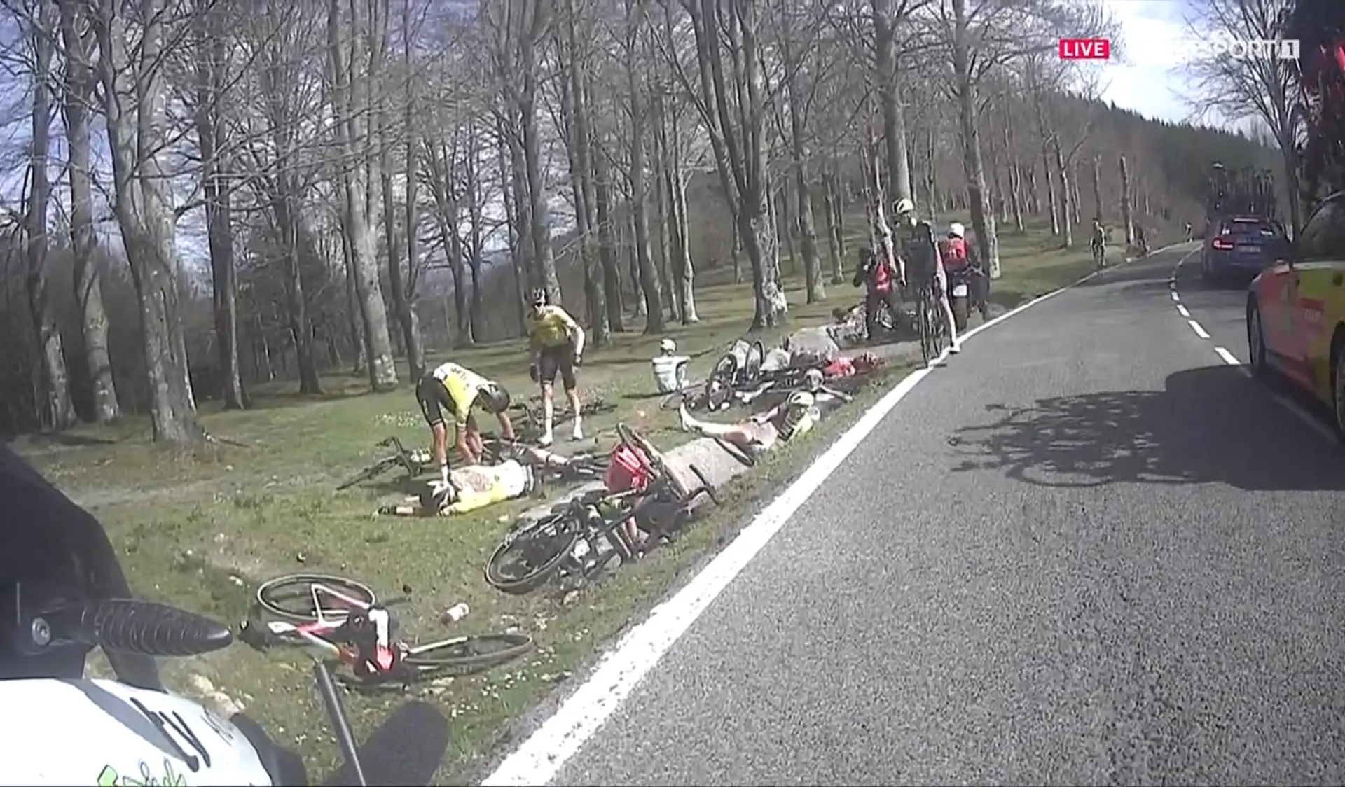 Bilbao offends with remark about last year's much-discussed 'Vingegaard and Evenepoel crash' in the Basque Country