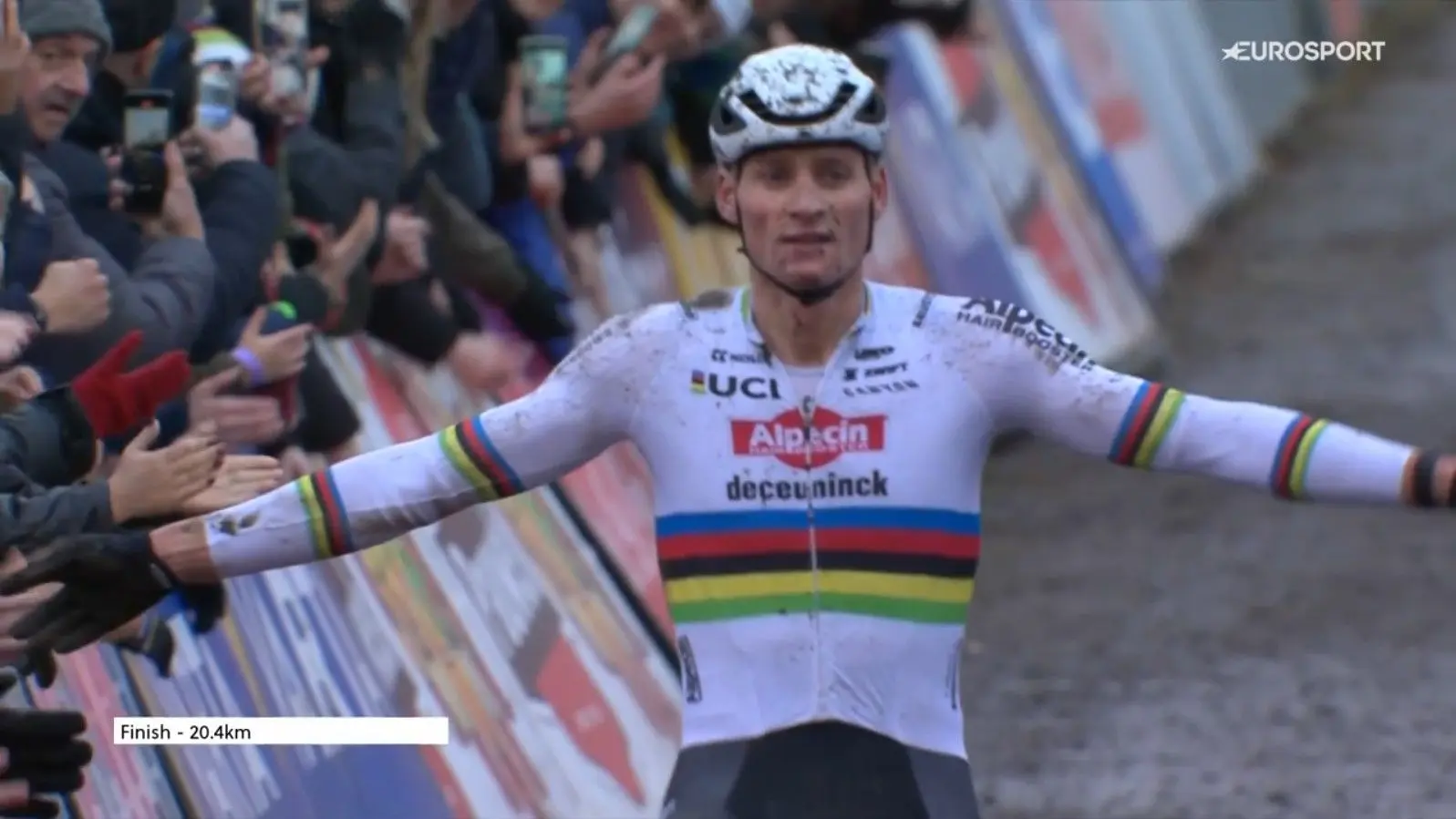 MVDP is back! This is Mathieu van der Poel's cyclo-cross calendar