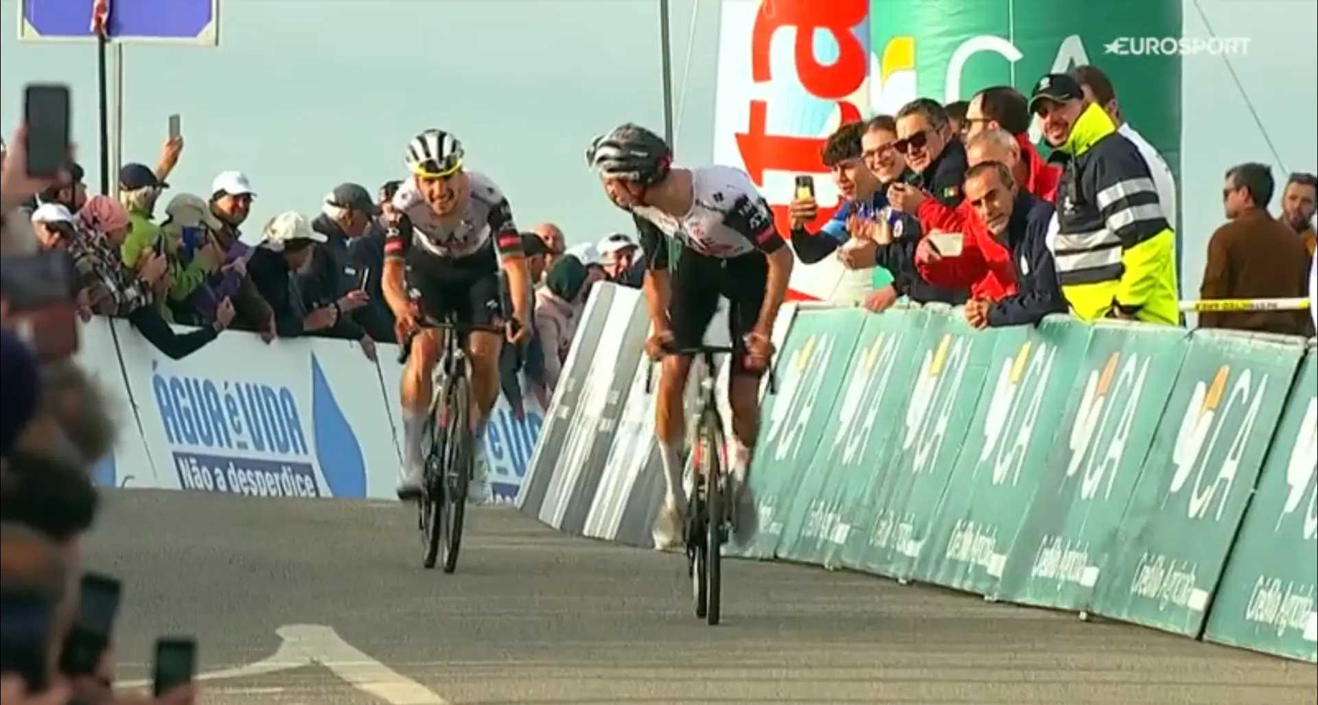One-two-five for UAE in Algarve – Who is the leader? "We’re here for João, António, and me," says winner Christen