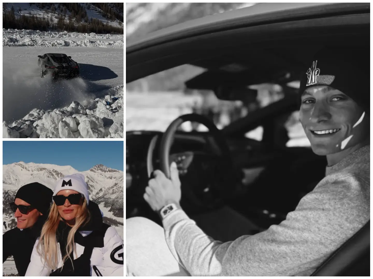 Van der Poel tears it up on skis and in Lambos: from world champion on the bike to drift king in the Alps