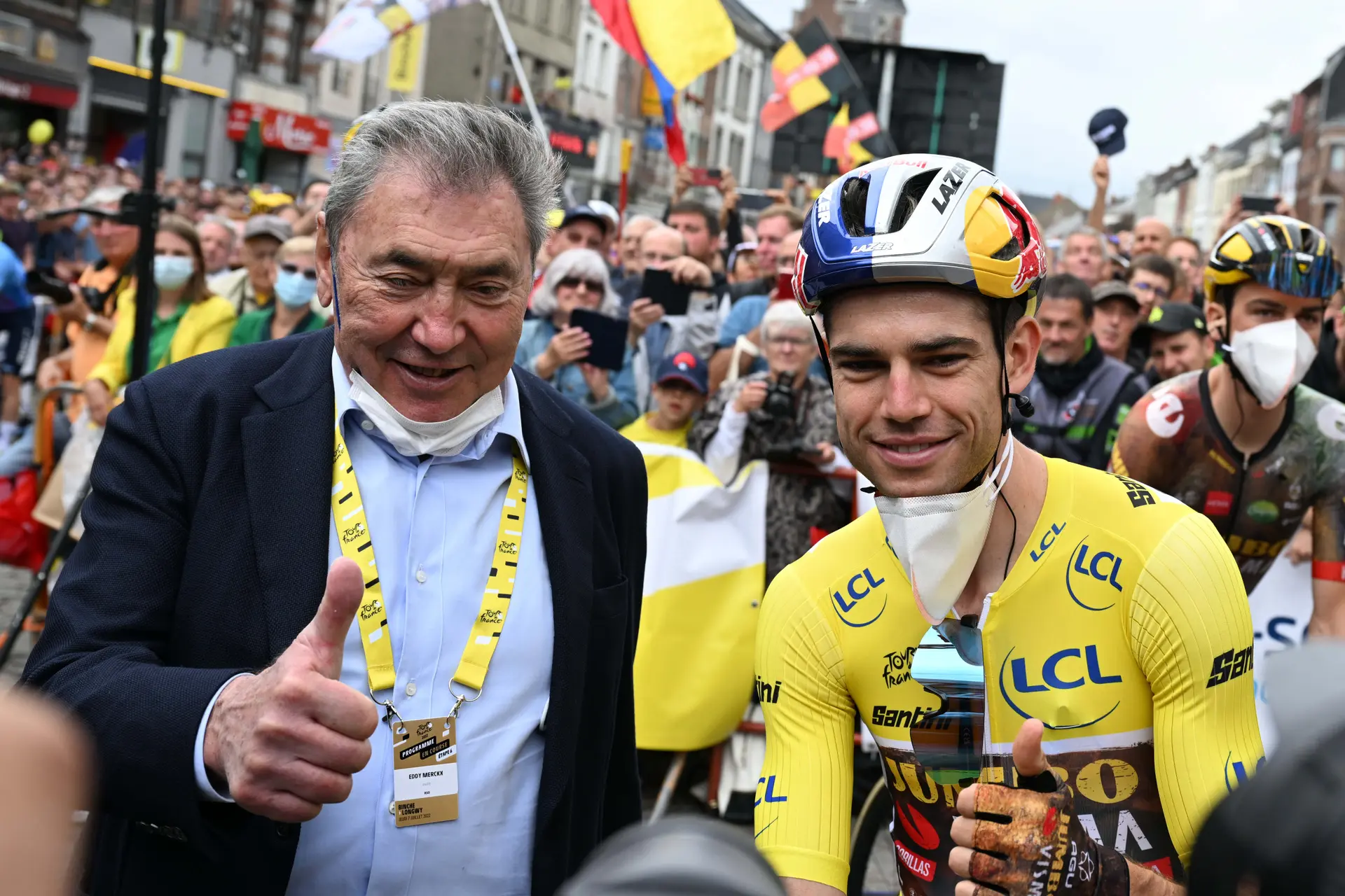 Eddy Merckx undergoes eighth hip operation as son Axel shares positive update