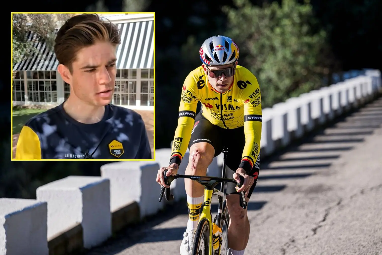 🎥 Van Aert would love to see Frenchman at Visma | Lease a Bike: "I've always liked his racing style"