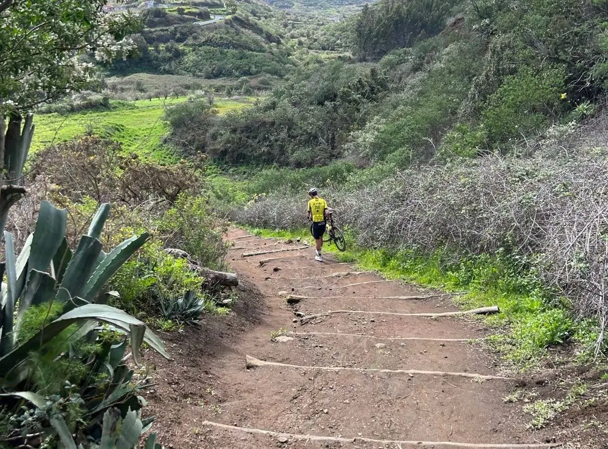 While his buddies suffer in the horror weather of Paris-Nice and Tirreno, Van Aert completes monster training in Tenerife