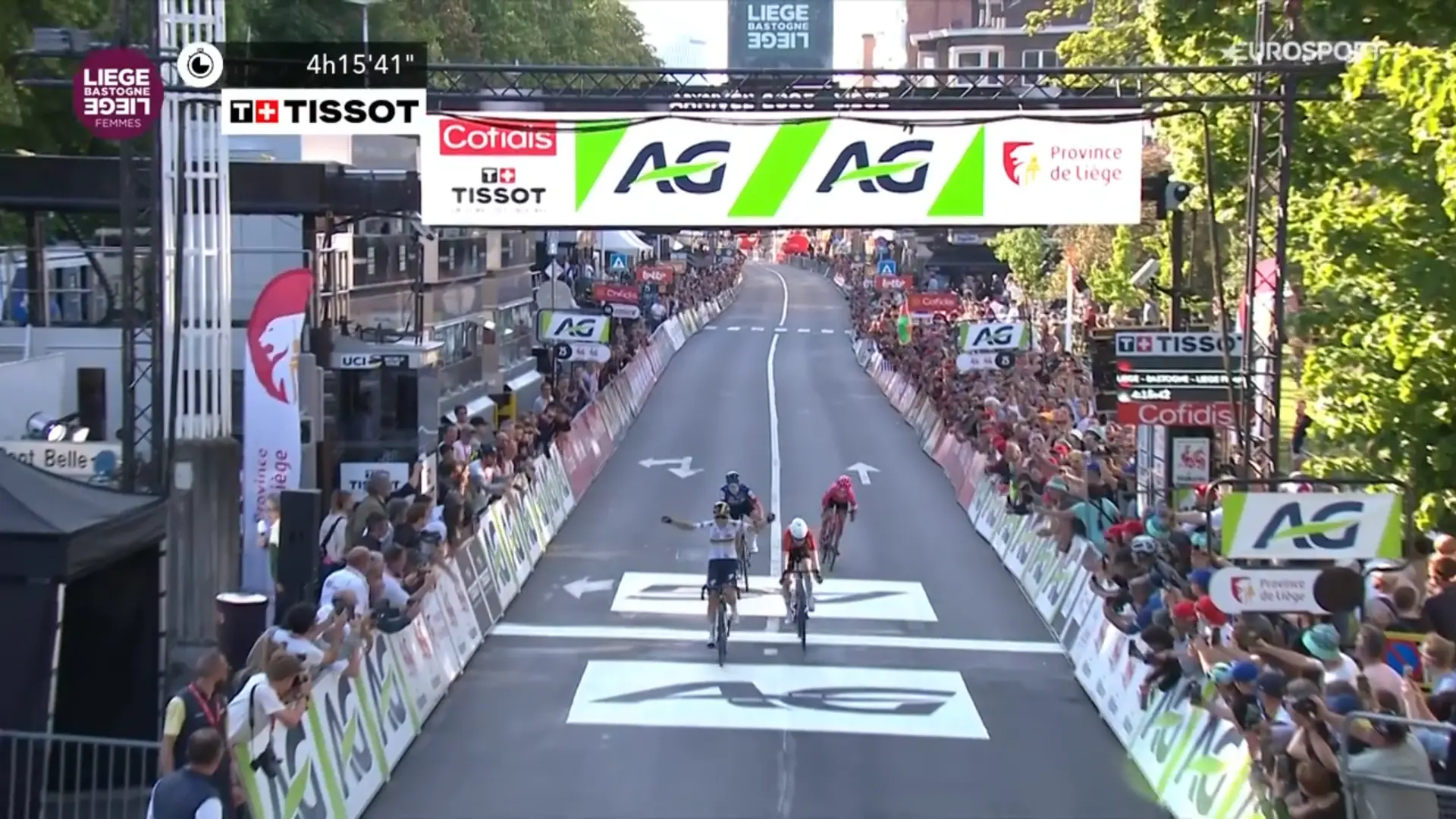 Vollering and Pieterse put up a fight, but Le Court secures the victory in Liège-Bastogne-Liège