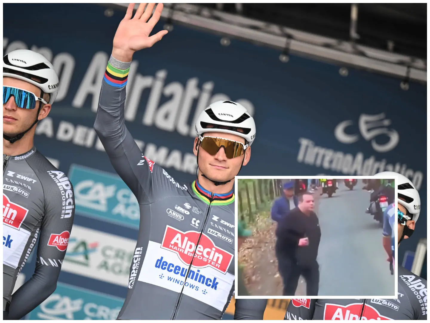 Teammates tired of spitting and boos aimed at Van der Poel: "We know it gets to him"
