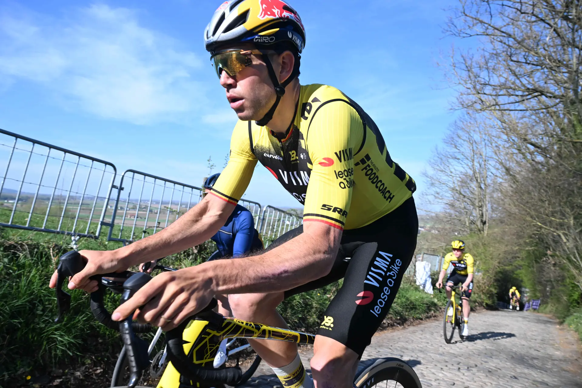 "I'm satisfied, and I should be," says a realistic Wout van Aert after 4th place in Tour of Flanders