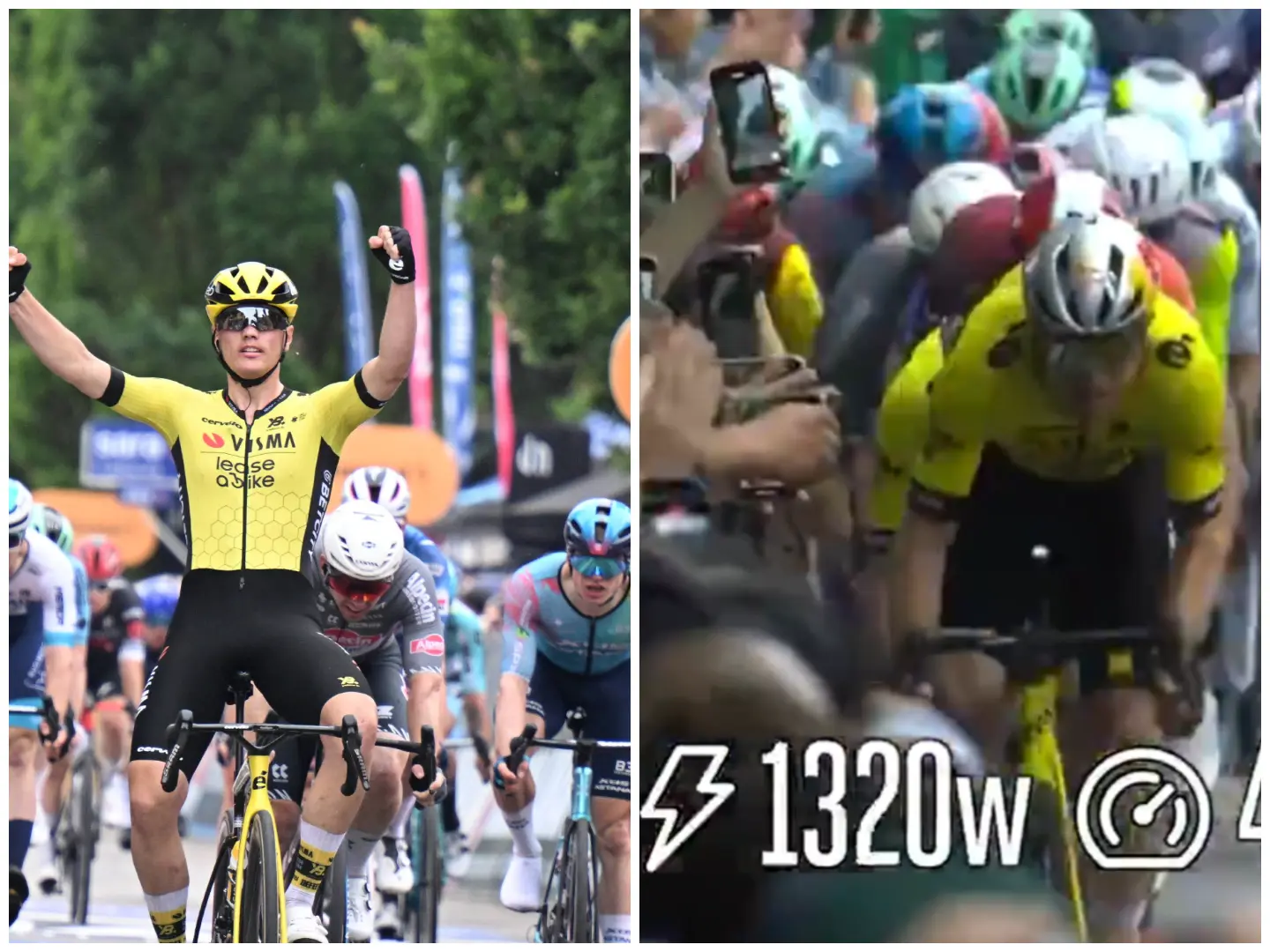 🎥 Does this confirm van Aert's upward trend? Belgian cyclist produces abnormal watts in masterful lead-out