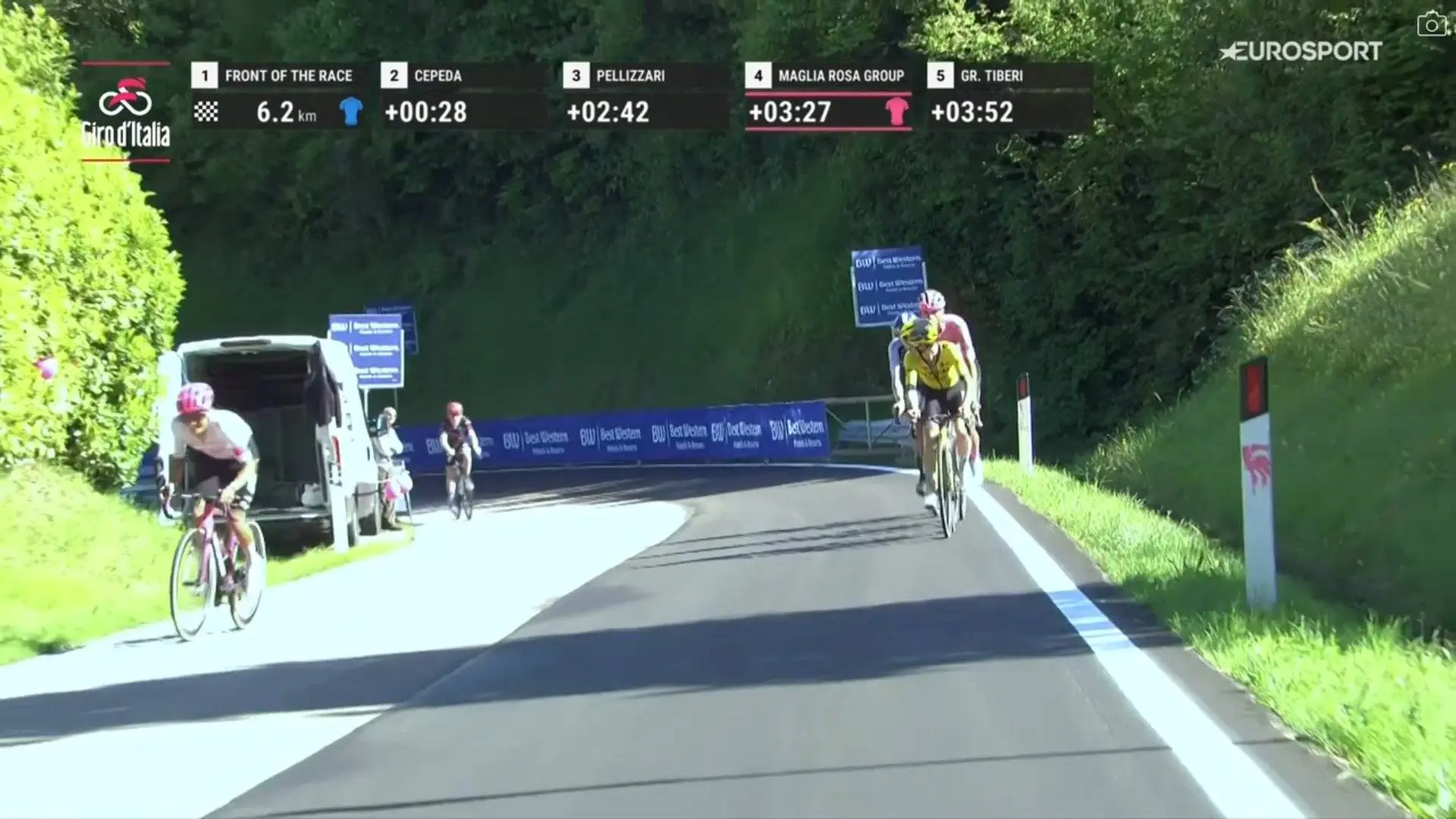 Unleashed Carapaz crushes UAE-Emirates XRG on a crazy day in the Giro d'Italia, XDS-Astana takes first and second place