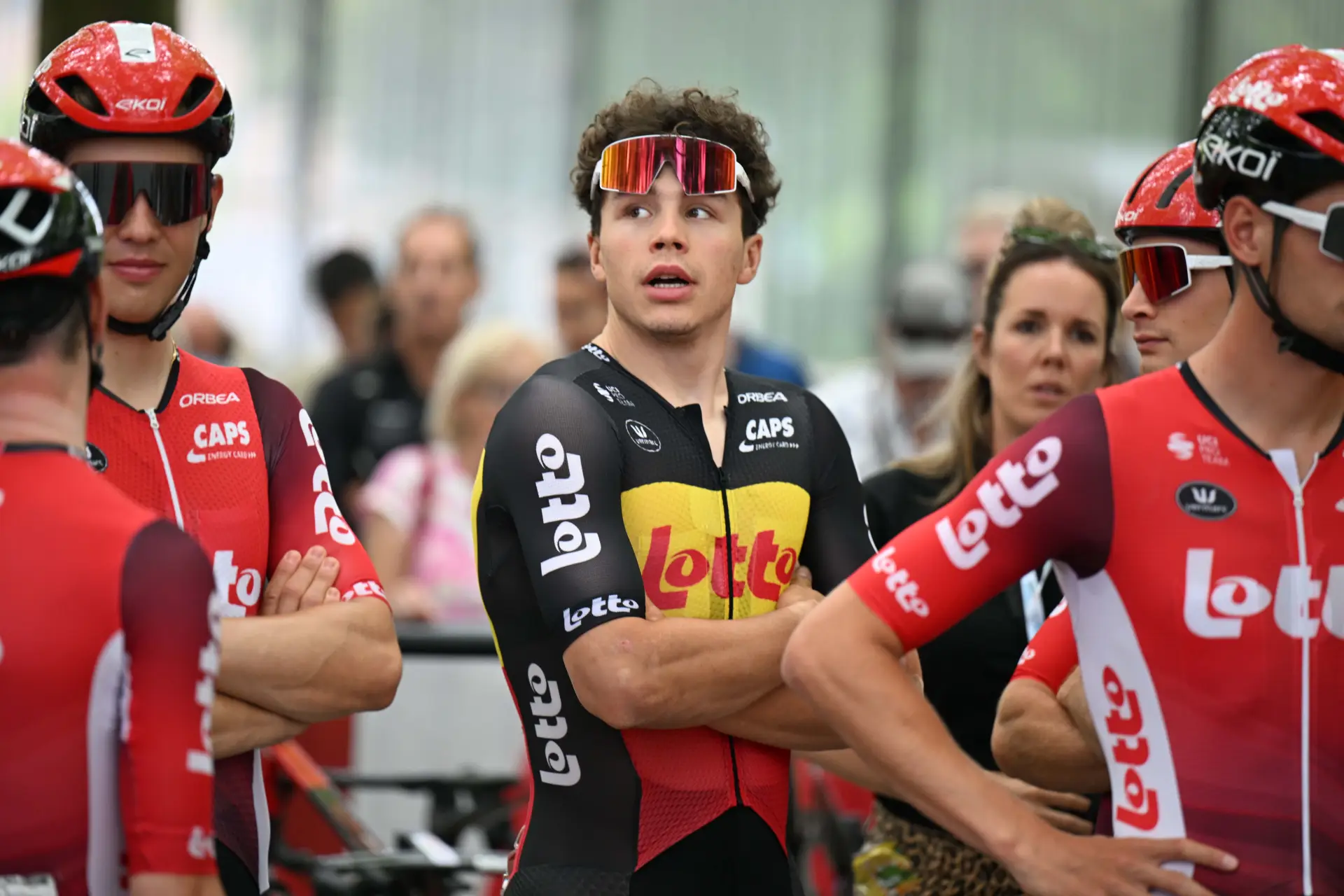 Qua Rolverdeling De Lie legt richting Tour de rolverdeling van 'driekoppige Lotto-slang ...