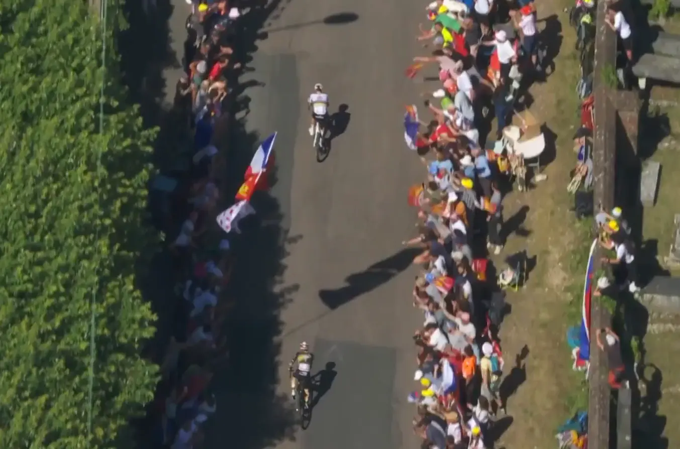 Vingegaard noticed very positive sign from Pogacar, after briefly cracking himself: "I got my sh*t together"