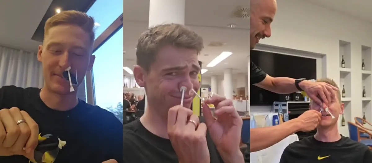 🎥 Victor’s vlog returns: Why Visma | Lease a Bike riders pluck their nose hairs before the Vuelta