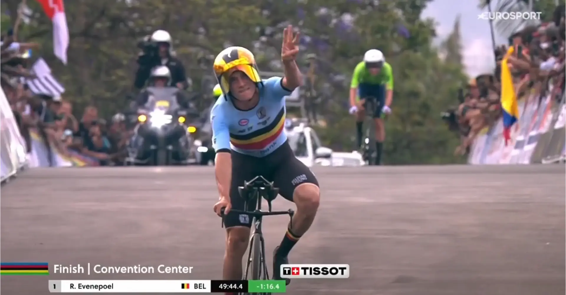 "First next week": Is Evenepoel suddenly top favorite for road race after time trial masterclass?