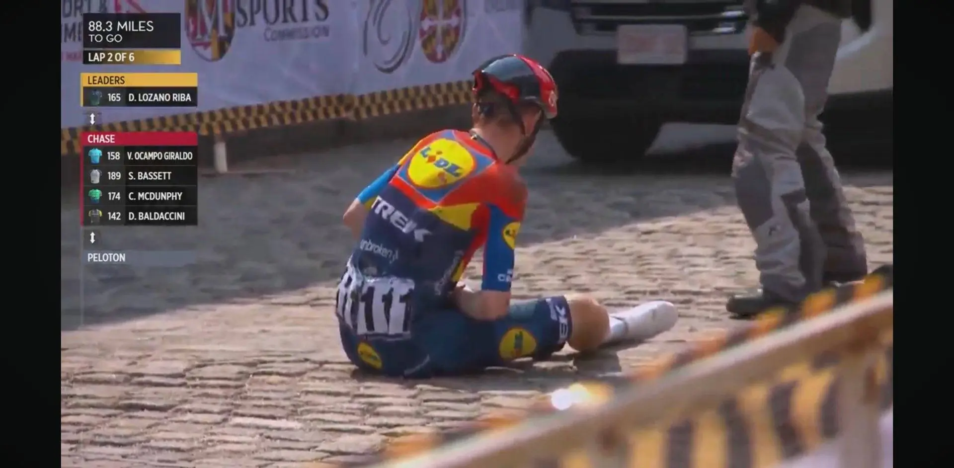 Huge setback for World Championship outsider Skjelmose in the United States