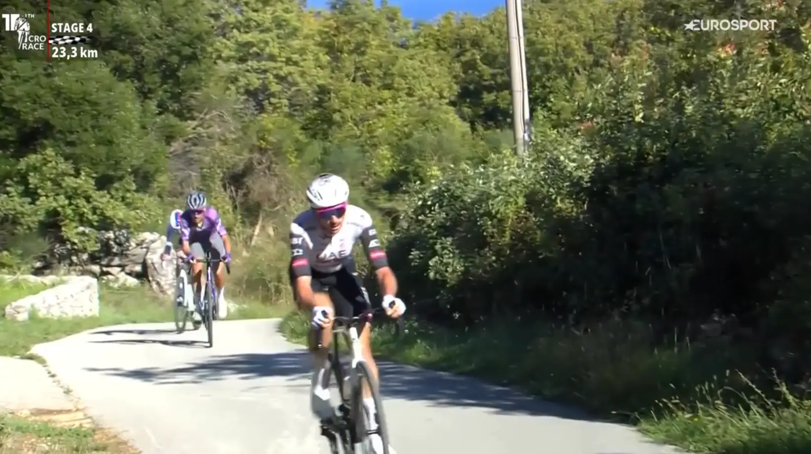 Defending champion McNulty powers away during brutal queen stage to take the double in CRO Race
