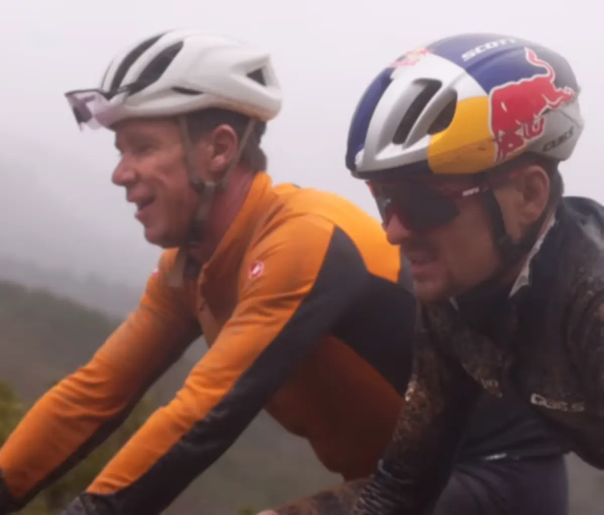 Offseason? Not for Tom Pidcock — spotted racing in South Africa, chatting with Dutch riders… and finishing second to last