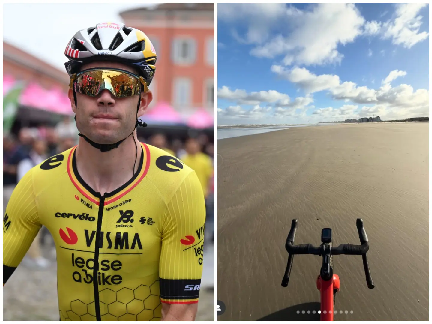 Van Aert prepares for cyclo-cross winter with a "beach vacation" and "annexes" Zeeland