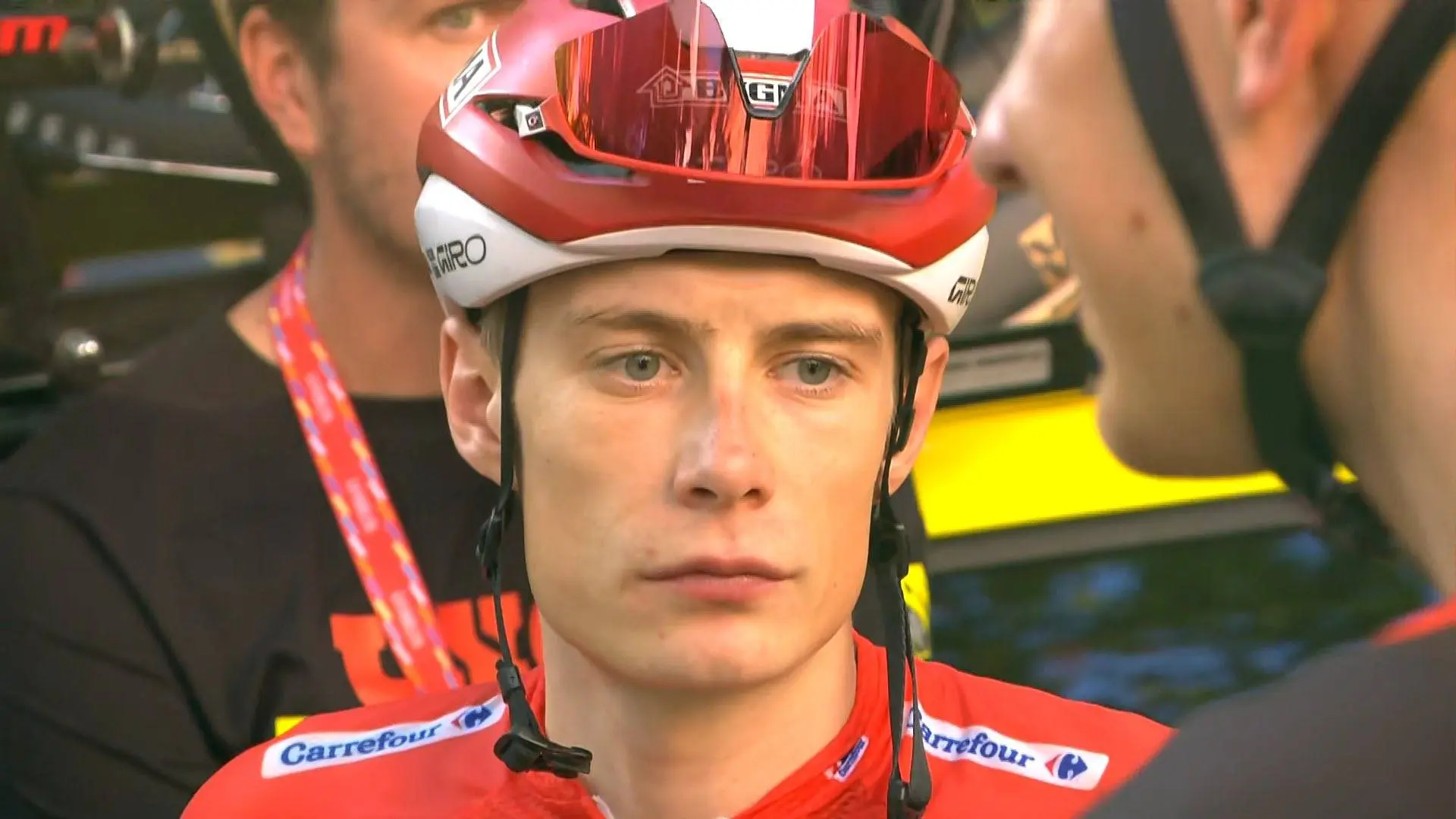 Vingegaard looks back on 'most memorable podium ceremony ever' at Vuelta: 'A disgrace for cycling'