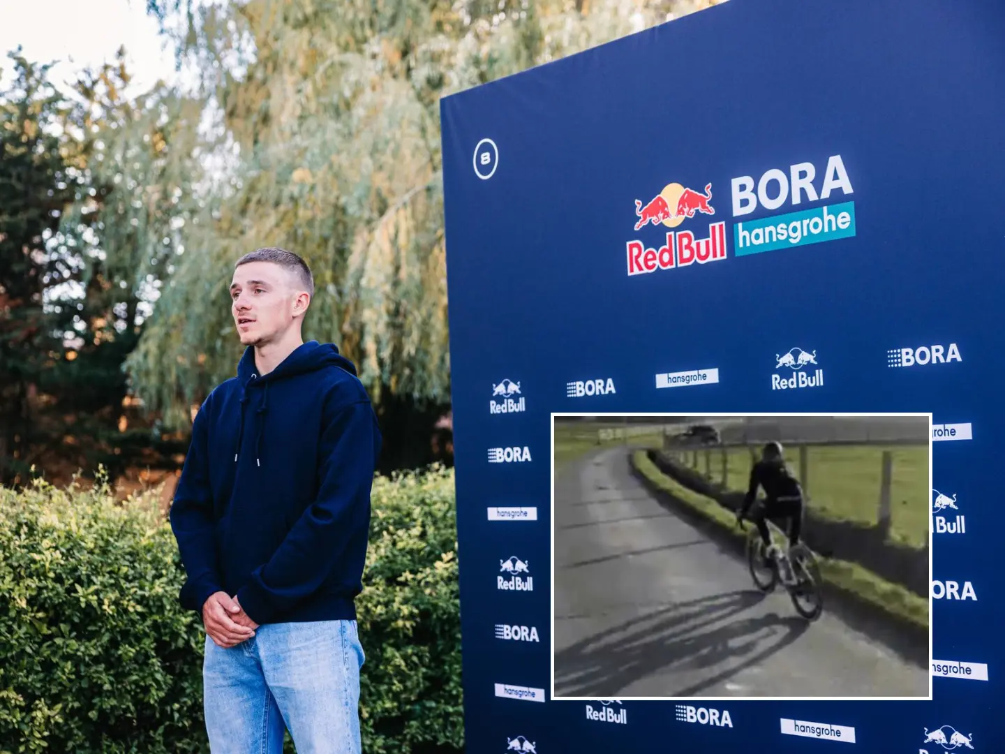 Evenepoel reignites hopes with training ride on Tour of Flanders-parcours, but Gilbert dismisses rumours with a laugh
