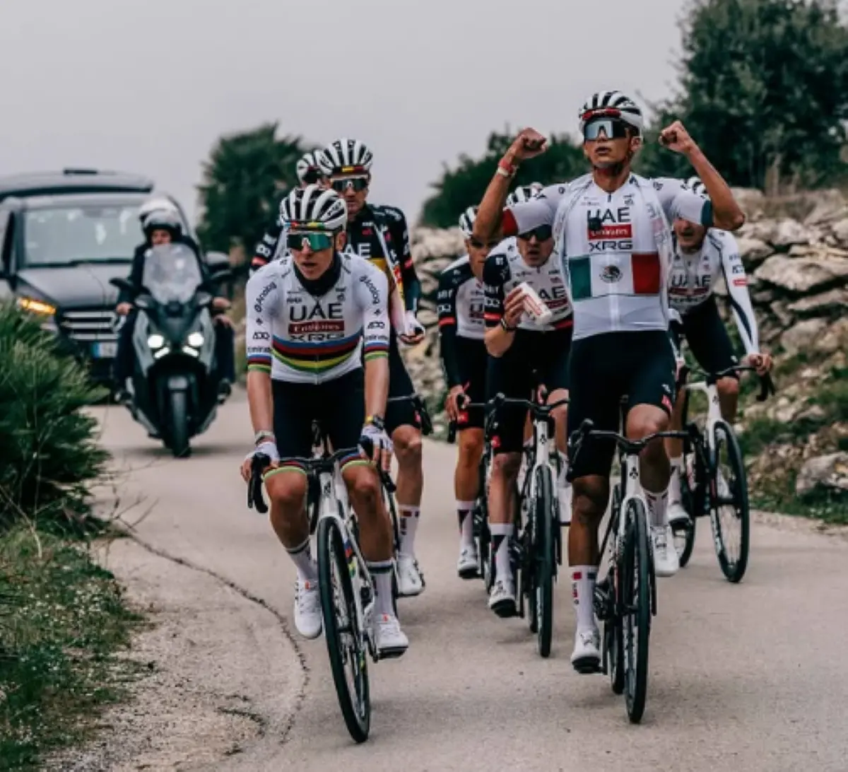 UAE Emirates-XRG name powerhouse Strade Bianche squad: returning Pogačar targets fourth win, Del Toro also selected