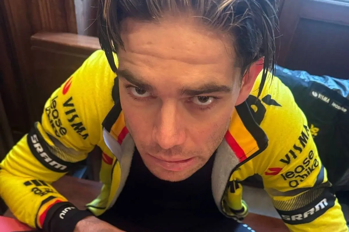 Strava shows: Wout van Aert seems to be doing things a little differently toward cross and the road