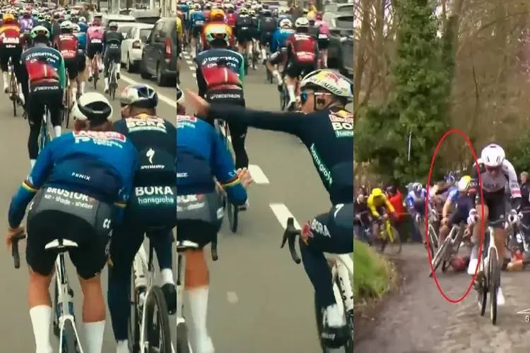 🎥 Relaxed Van der Poel turns “stunt pilot” when it really matters in Omloop Het Nieuwsblad