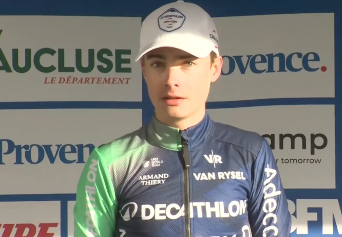Riccitello scores on day two for new team, but first had to frustrate INEOS