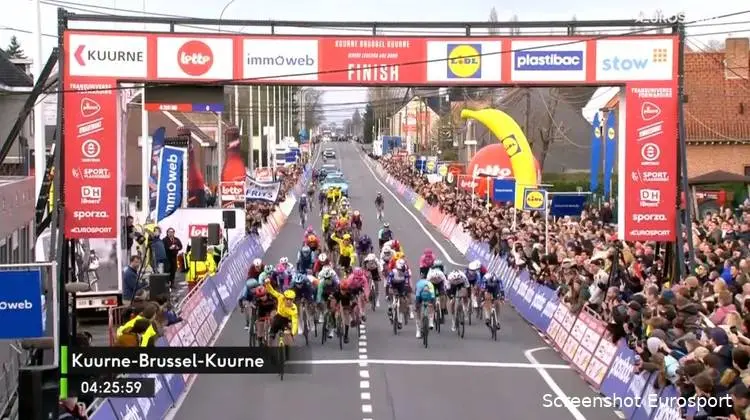 Attacker’s paradise at a brilliant Kuurne–Brussels–Kuurne, but inevitable sprint falls to mighty Brennan