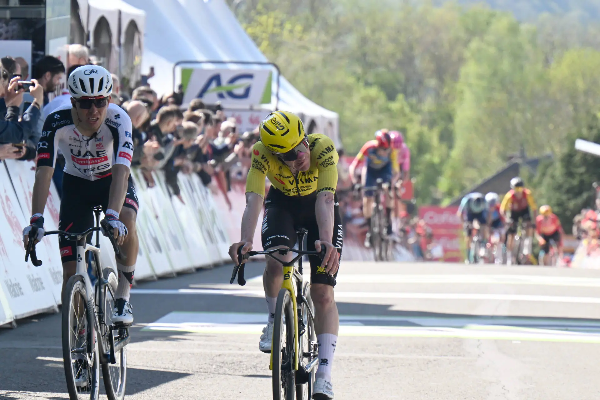 Ben Tulett podiums at Flèche Wallonne after less than ideal preparation