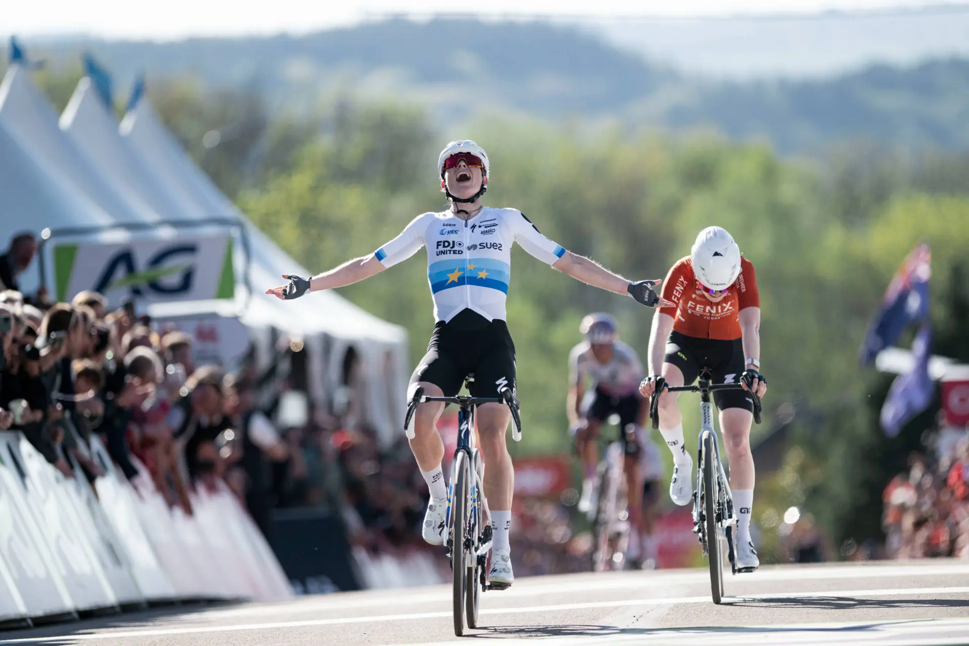 'Ouch' — Pieterse reflects on 'the four hardest minutes of the season' on the Mur de Huy