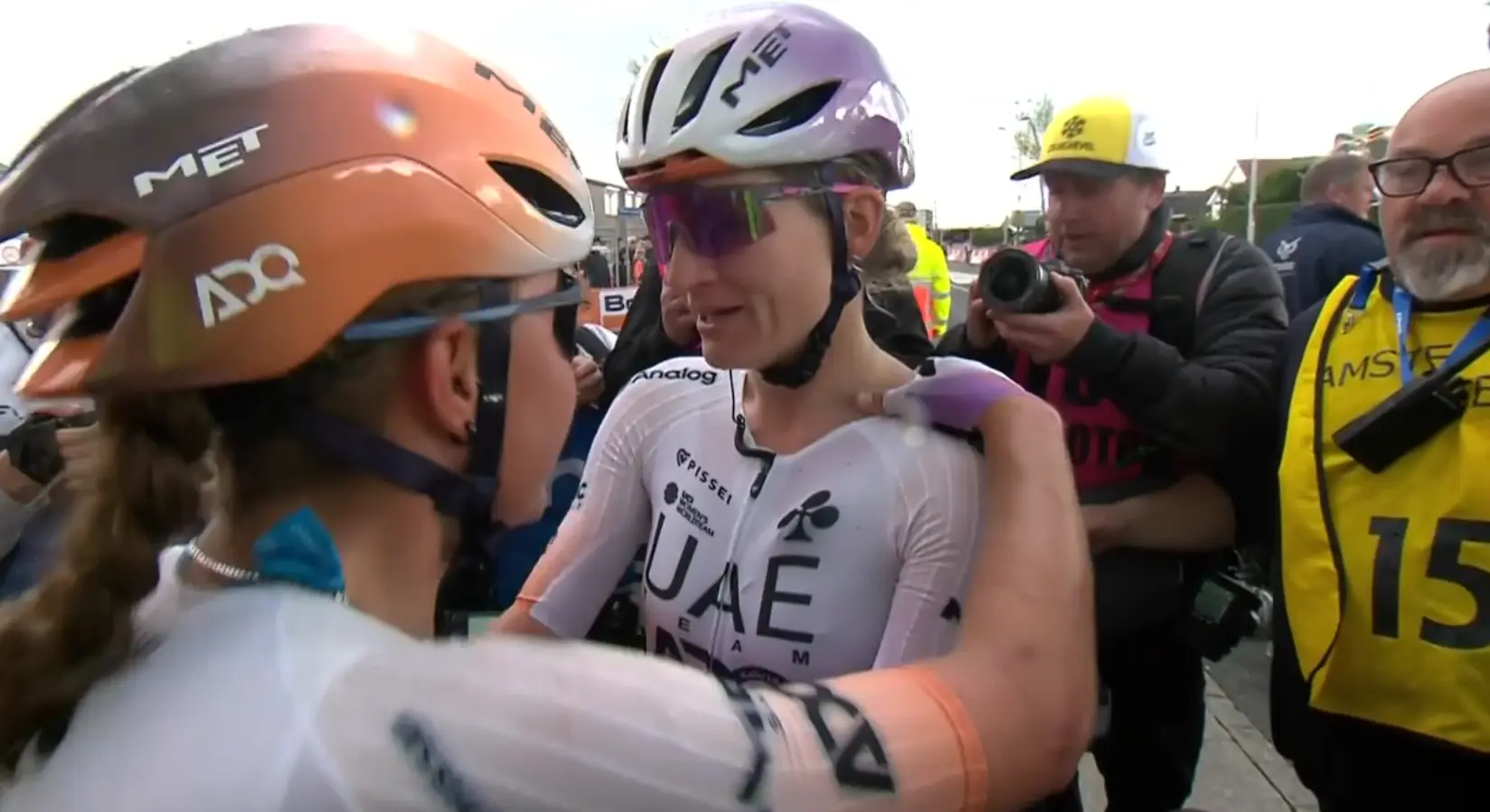 Two years ago, she only knew of the Tour de France and Pogačar. On Sunday, Paula Blasi won Amstel Gold Race