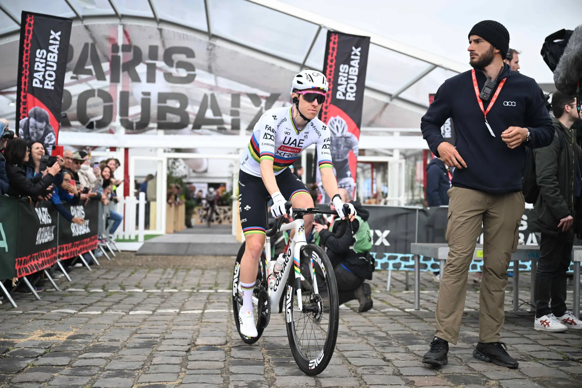Motivation is high and pressure is low': Pogačar relaxed ahead of Paris-Roubaix