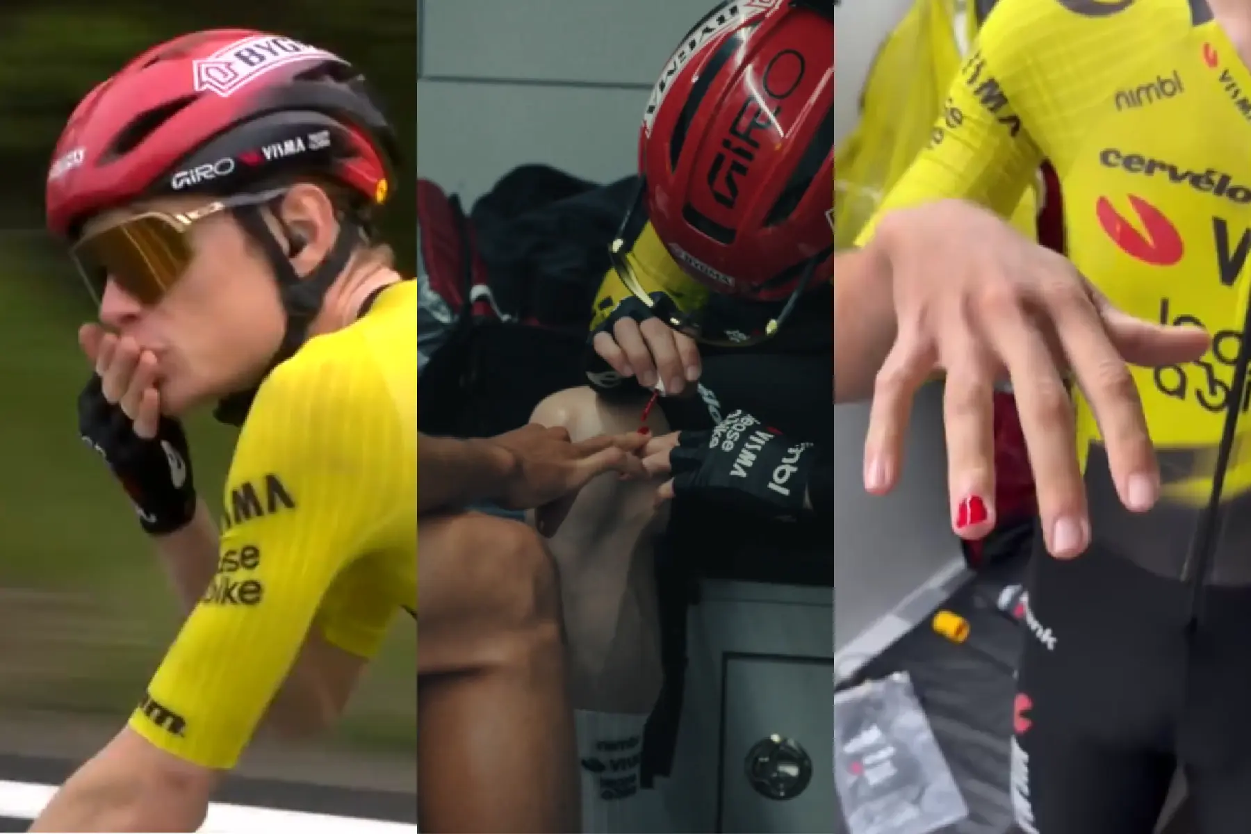 🎥 Jonas Vingegaard steals the spotlight at the Giro d'Italia — but not how you might think