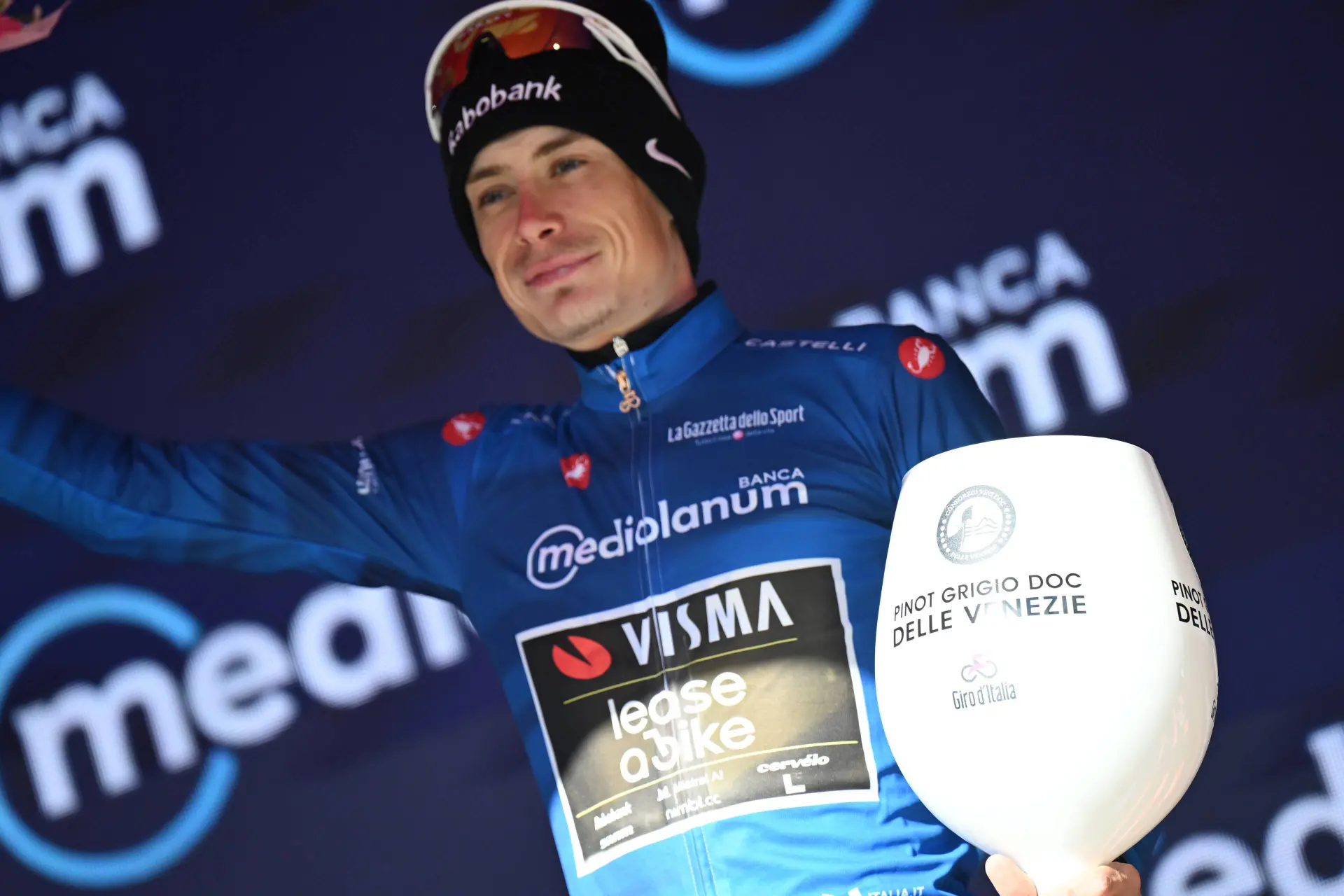 Vingegaard sees second Giro stage win as a welcome bonus: 'We didn't want to ride for the stage'