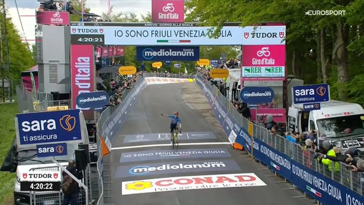 Gall can't reward Decathlon's hard work: Vingegaard wins Giro stage nine as rival falls short