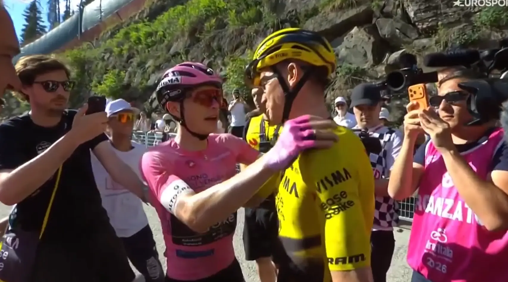 Jonas Vingegaard on Grand Tour stage hat trick winner Sepp Kuss: ‘It feels special’