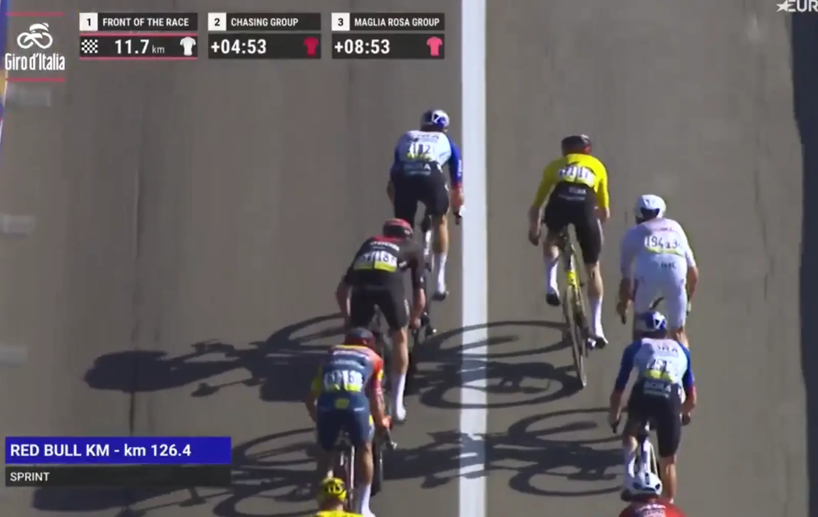 And then, out of nowhere, Vingegaard went for the bonus sprint: 'We'd said we weren't going to try'