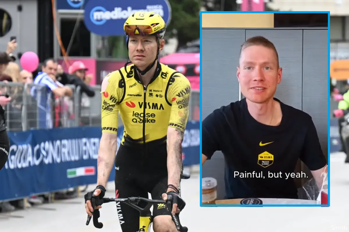 Wilco Kelderman reveals how far he had to ride at the Giro d'Italia with a broken collarbone