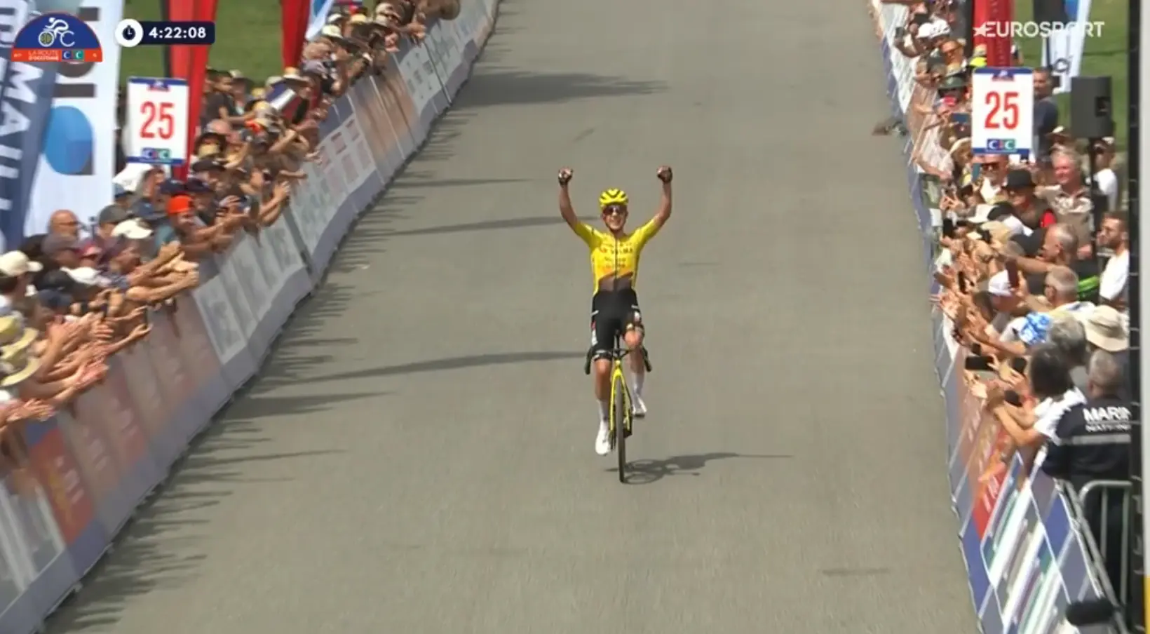 Piganzoli solo delivers Visma Lease a Bike stage and overall victory at Route d'Occitanie