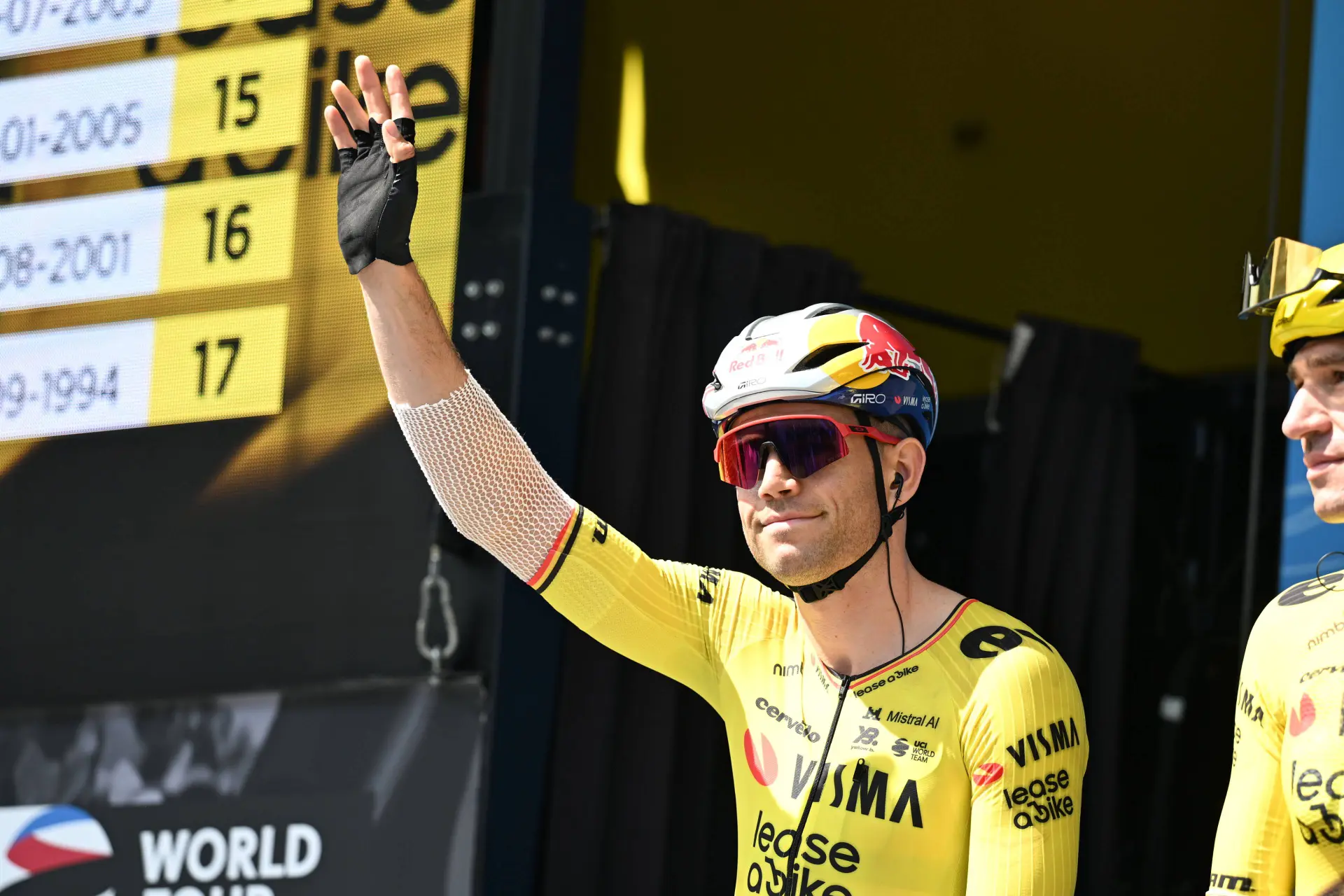 Van Aert misses Visma's Tignes altitude camp as elbow concerns continue