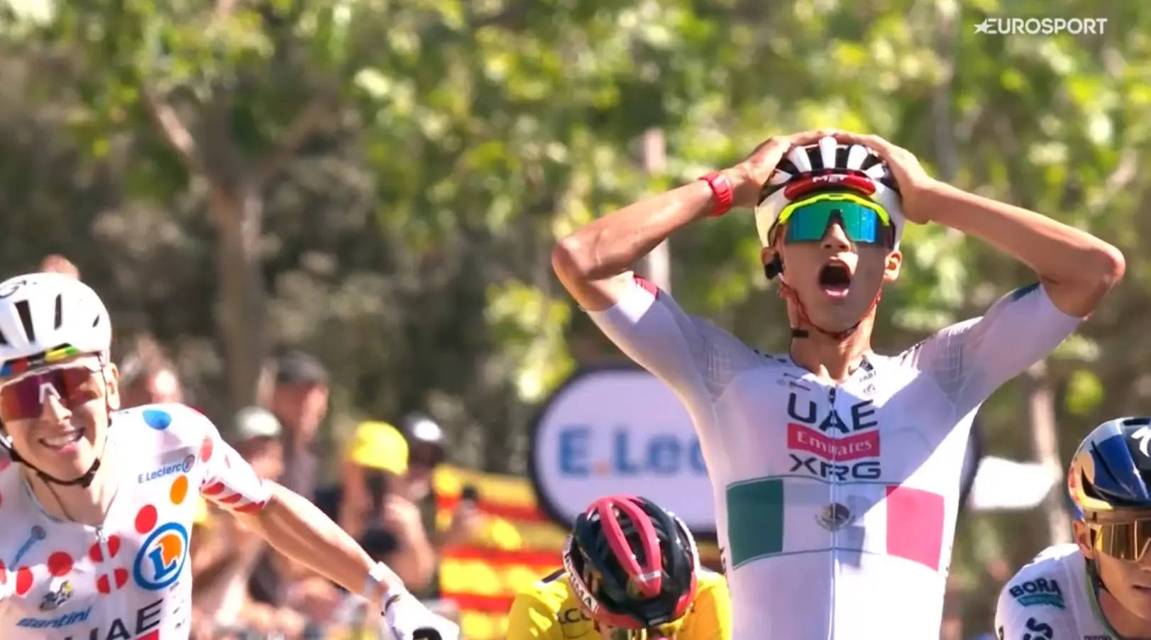 Disbelief, joy, and every other emotion: Isaac Del Toro on cloud 9 after first Tour de France stage win