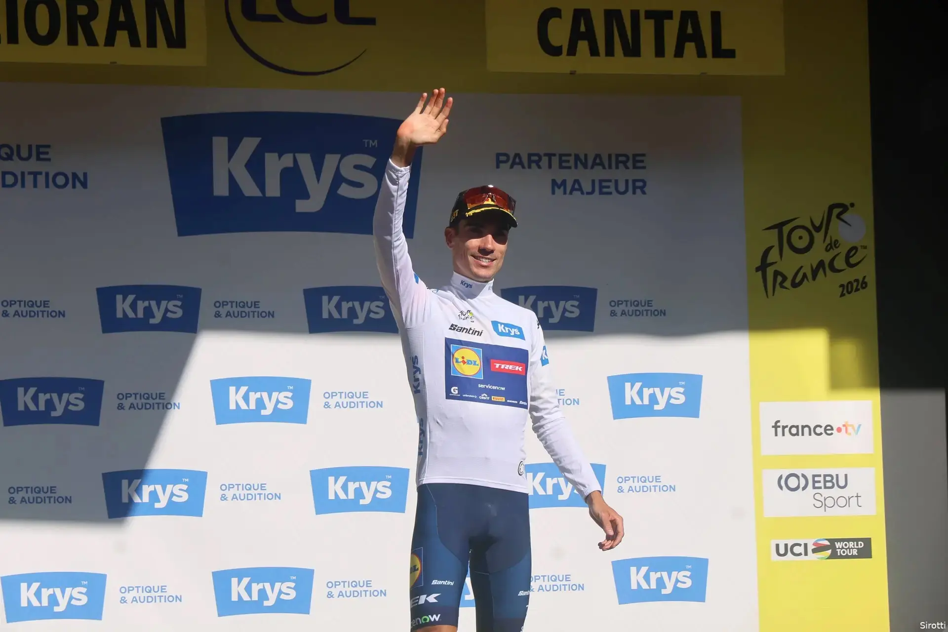 2026 Tour de France Standings | New white jersey holder after explosive mountain stage