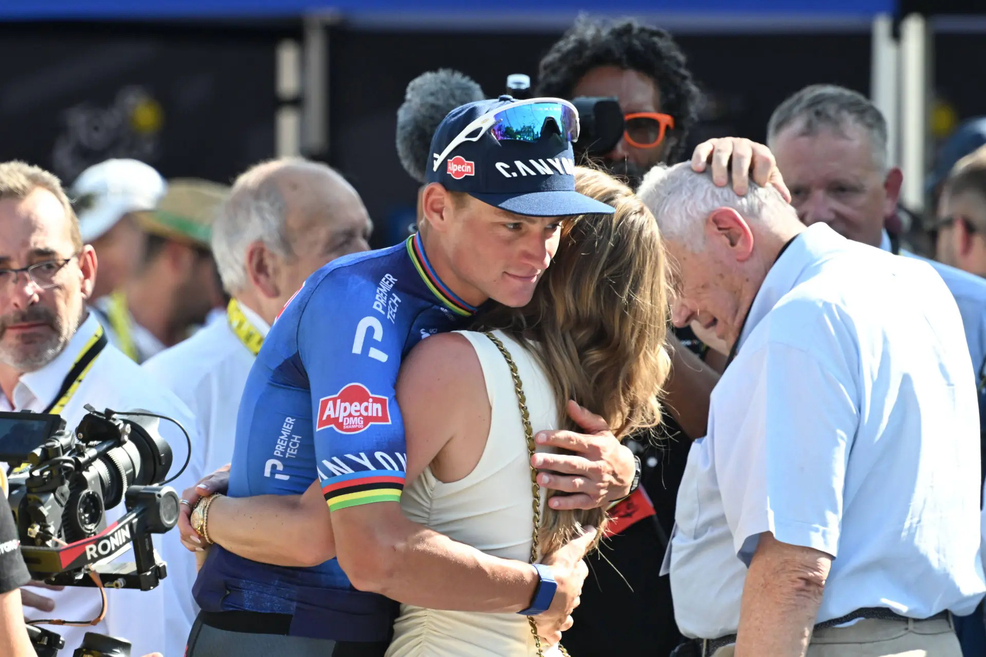 Mathieu van der Poel reveals the gender of his unborn baby the day after his Tour de France stage victory