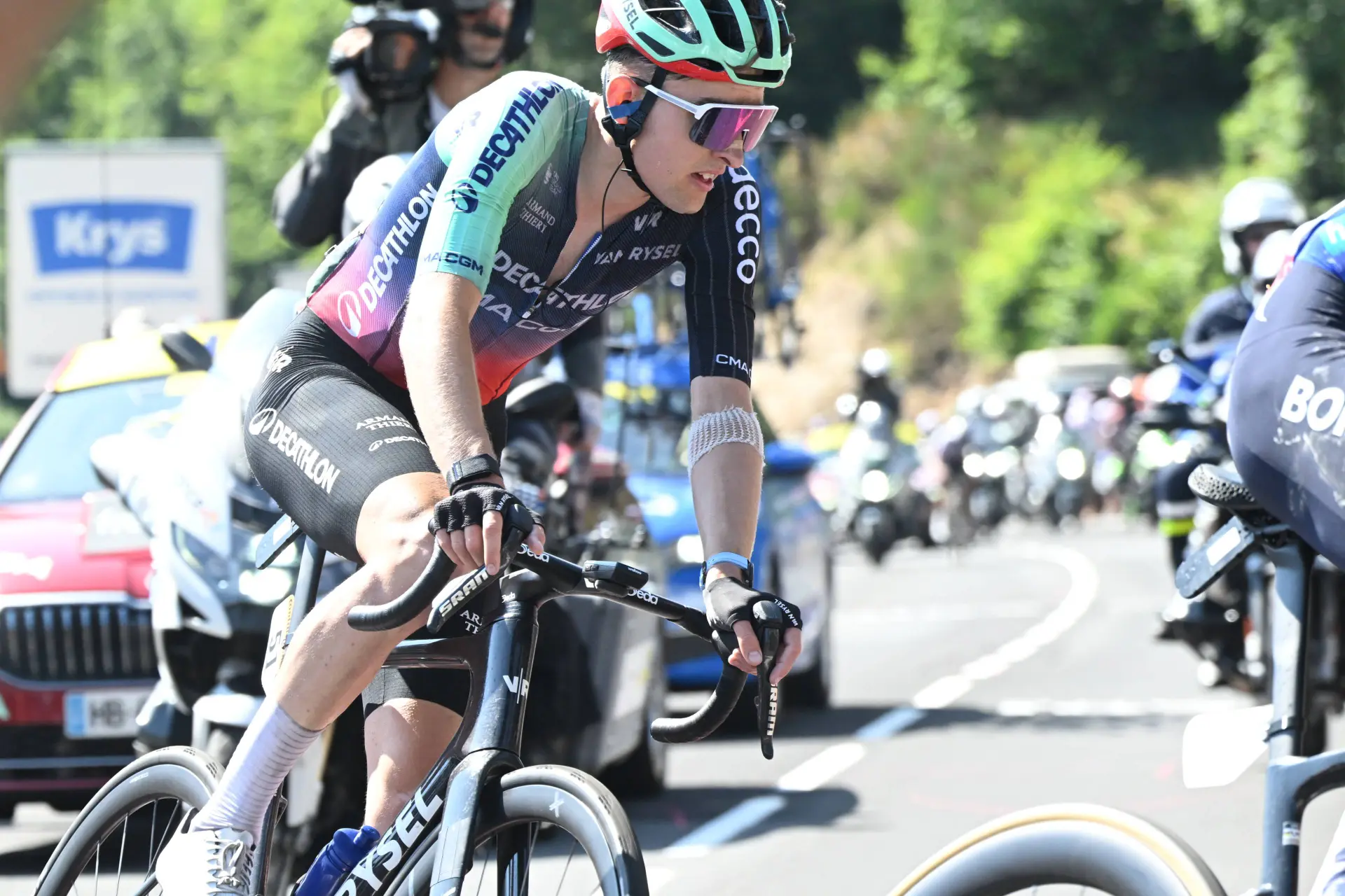Seixas happy with mature third place: 'We let Vingegaard ride, he had the most to lose'
