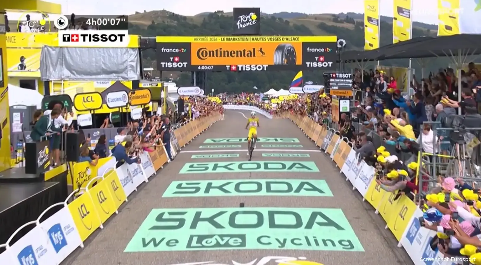 Another 1-2 for the UAE at the Tour de France: Pogačar takes his fourth stage win, Del Toro second