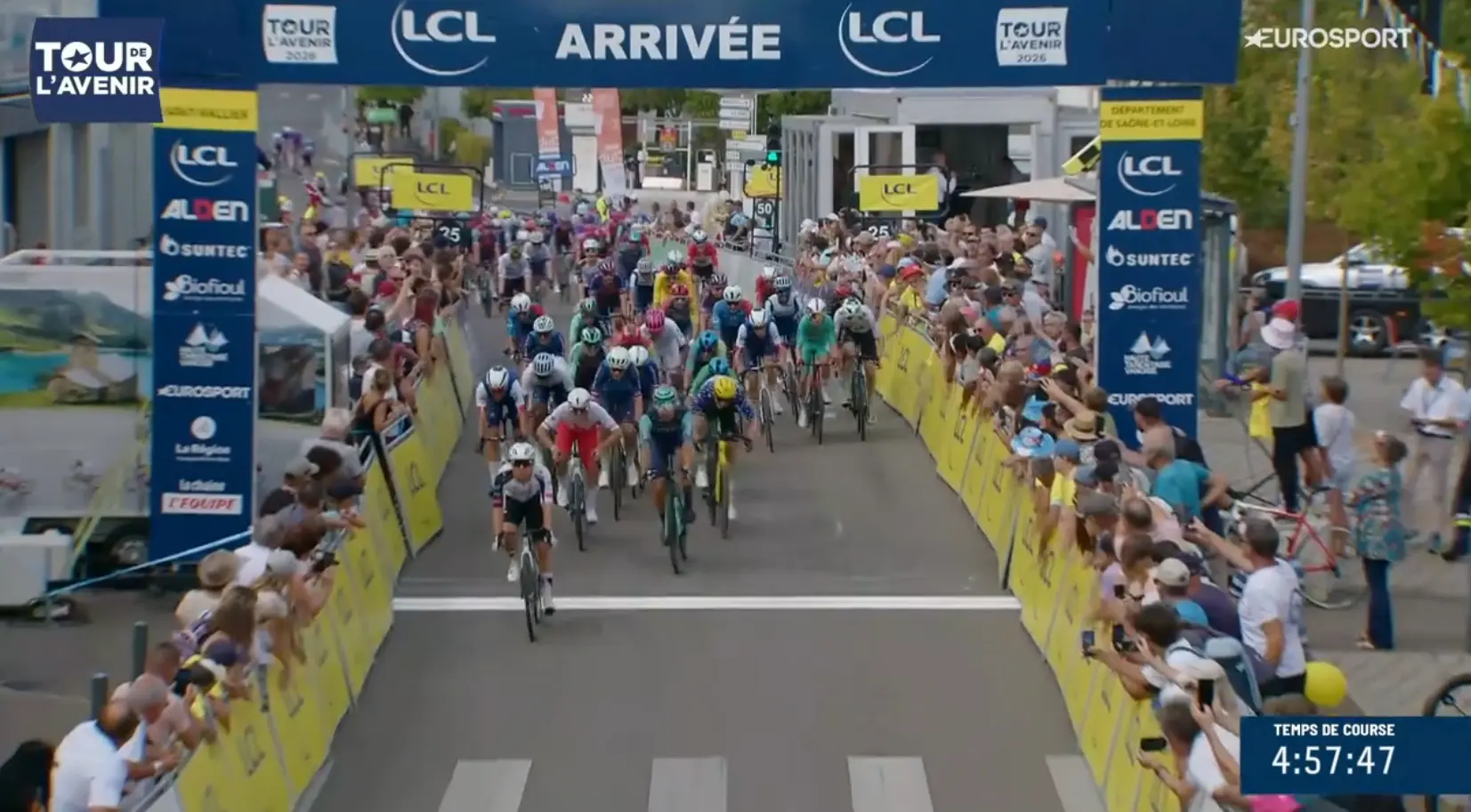 Italian sprint talent Davide Stella shows why UAE are promoting him to WorldTour in 2027