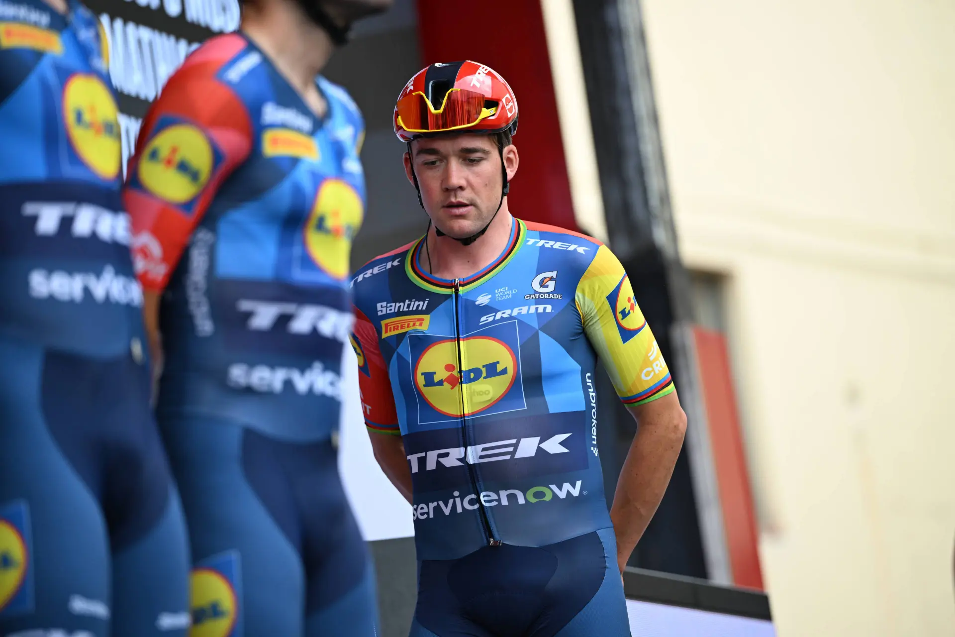 Pogačar's crash had unpleasant consequences for Pedersen, who warns of 'diesel' in the remainder of the Vuelta